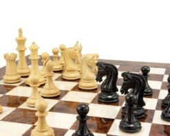 Canterbury Knight Ebony Luxury Chess Set -Chess Shop RCPB110 03