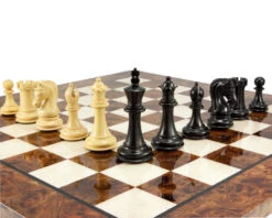 Canterbury Knight Ebony Luxury Chess Set -Chess Shop RCPB110 04