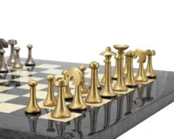 Grey Metropolis Chess Set -Chess Shop RCPB123 02