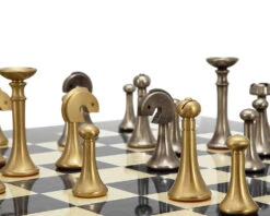 Grey Metropolis Chess Set -Chess Shop RCPB123 03