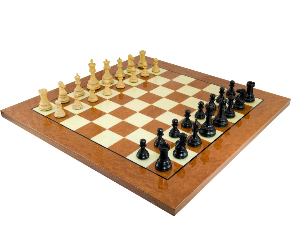 Cheltenham Ebony And Rootwood Grand Chess Set 2 Cheltenham Ebony And Rootwood Grand Chess Set - Image 2