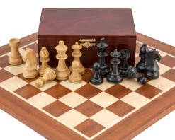 Down Head Black Championship Chess Set 10 Down Head Black Championship Chess Set -Chess Shop RCPB130 03