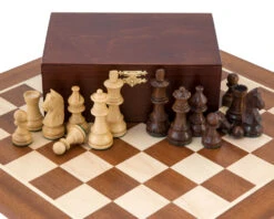 Down Head Sheesham Championship Chess Set 8 Down Head Sheesham Championship Chess Set -Chess Shop RCPB131 02