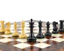 Old English Elite Ebony And Briar Luxury Chess Set 11 Old English Elite Ebony And Briar Luxury Chess Set -Chess Shop RCPB134 04