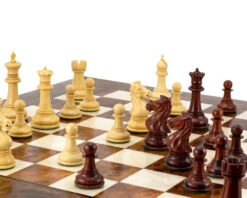 Madrid Rosewood And Briar Luxury Chess Set 10 Madrid Rosewood And Briar Luxury Chess Set -Chess Shop RCPB135 03