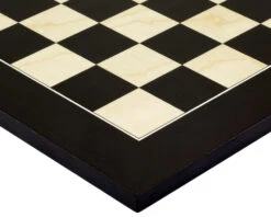 Atlantic Gloss Black And Natural Chess Set -Chess Shop RCPB145 06