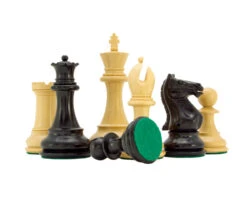 Sentinel Grand Ebony And Anegre Chess Set -Chess Shop RCPB148 05
