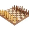 Coiled Jerusalem Sheesham And Walnut Chess Set