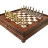 Maghreb Brass And Briarwood Chess Cabinet