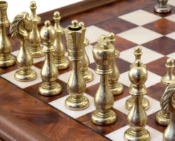 Maghreb Brass And Briarwood Chess Cabinet -Chess Shop RCPB243 02