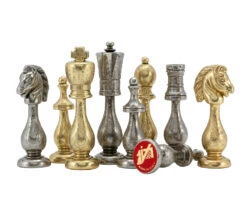 Maghreb Brass And Briarwood Chess Cabinet -Chess Shop RCPB243 06