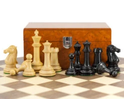 Parthenon Grand Ebony And Walnut Chess Set 13 Parthenon Grand Ebony And Walnut Chess Set -Chess Shop RCPB249 06