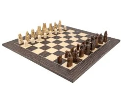 The Isle Of Lewis Tiger Ebony Chess Set