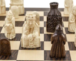 The Isle Of Lewis Tiger Ebony Chess Set -Chess Shop RCPB268 03