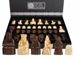 The Isle Of Lewis Tiger Ebony Chess Set -Chess Shop RCPB268 08