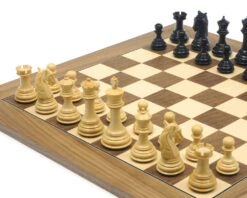 The Gambit Walnut Chess Set -Chess Shop RCPB286 02
