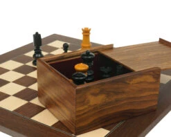 Calvert Antique Reproduction Palisander Chess Set -Chess Shop RCPB294 05
