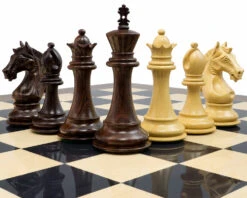 The Stretford Knight Luxury Rosewood Chess Set -Chess Shop RCPB314 04