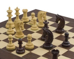 The Lemington Rosewood Palisander Chess Set 11 The Lemington Rosewood Palisander Chess Set -Chess Shop RCPB321 04