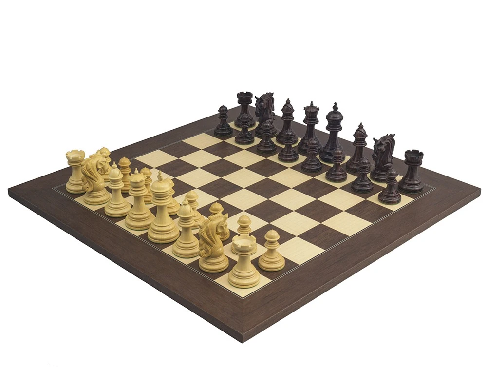 The Kingsgate Rosewood Palisander Chess Set 1 The Kingsgate Rosewood Palisander Chess Set