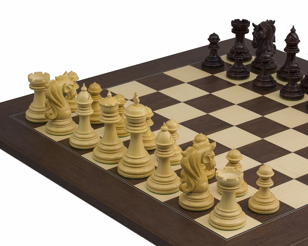 The Kingsgate Rosewood Palisander Chess Set 4 The Kingsgate Rosewood Palisander Chess Set - Image 4