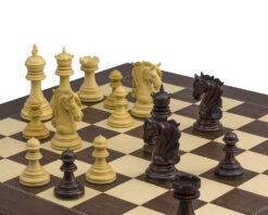 The Kingsgate Rosewood Palisander Chess Set 12 The Kingsgate Rosewood Palisander Chess Set -Chess Shop RCPB322 05