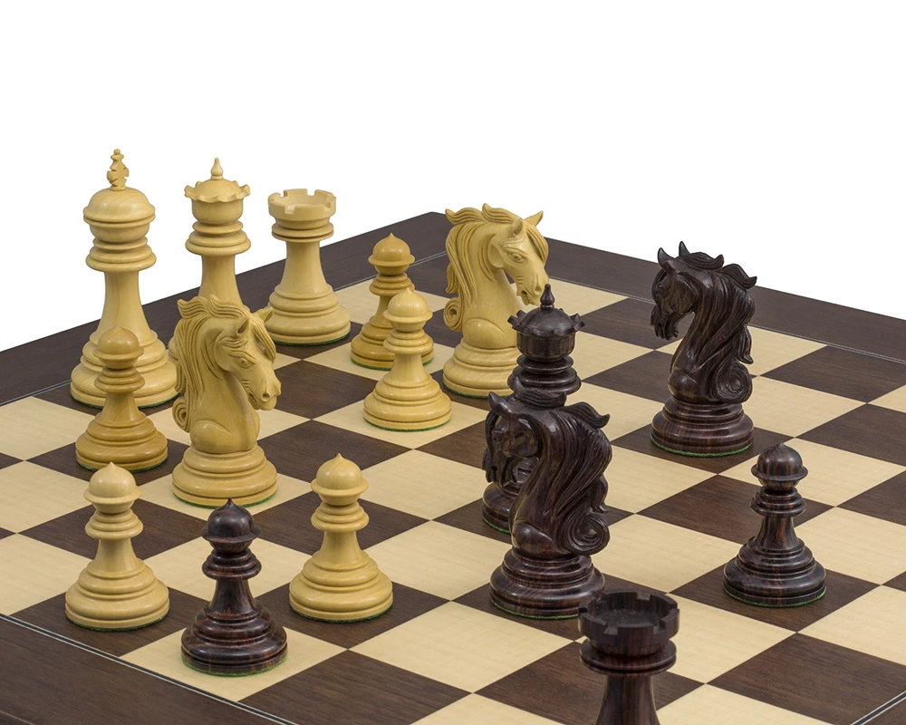 The Kingsgate Rosewood Palisander Chess Set 6 The Kingsgate Rosewood Palisander Chess Set - Image 6