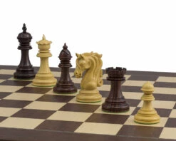 The Kingsgate Rosewood Palisander Chess Set 13 The Kingsgate Rosewood Palisander Chess Set -Chess Shop RCPB322 06