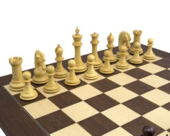 The Sheffield Knight Rosewood Palisander Chess Set -Chess Shop RCPB324 02