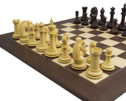 The Sheffield Knight Rosewood Palisander Chess Set -Chess Shop RCPB324 03