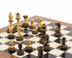 The Burnt Parker Palisander Chess Set -Chess Shop RCPB325 04