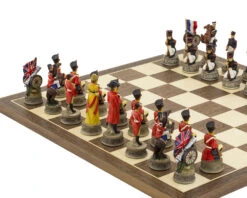 Battle Of Waterloo Hand Painted Themed Chess Set By Italfama -Chess Shop RCPB327 04