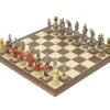 The Romans Vs Arabs Hand Painted Themed Chess Set By Italfama