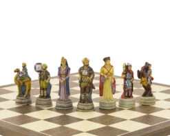 The Romans Vs Arabs Hand Painted Themed Chess Set By Italfama -Chess Shop RCPB331 05