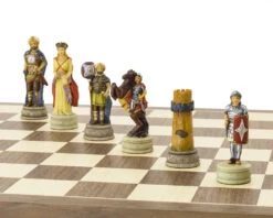 The Romans Vs Arabs Hand Painted Themed Chess Set By Italfama -Chess Shop RCPB331 06