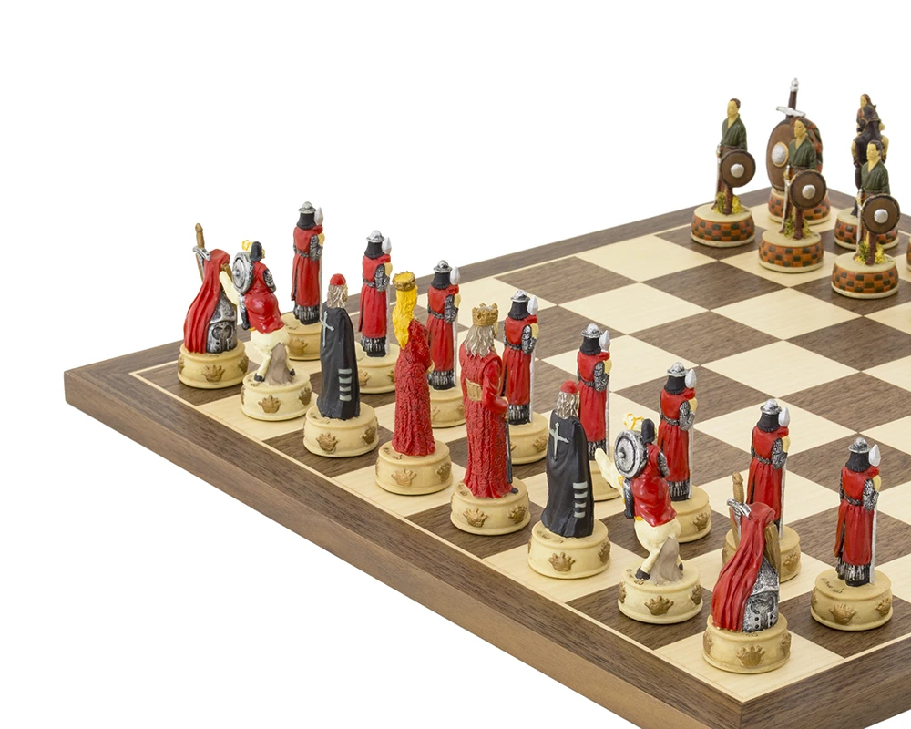 The England Vs Scotland Hand Painted Themed Chess Set By Italfama 2 The England Vs Scotland Hand Painted Themed Chess Set By Italfama - Image 2