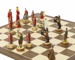 The England Vs Scotland Hand Painted Themed Chess Set By Italfama 11 The England Vs Scotland Hand Painted Themed Chess Set By Italfama -Chess Shop RCPB332 04
