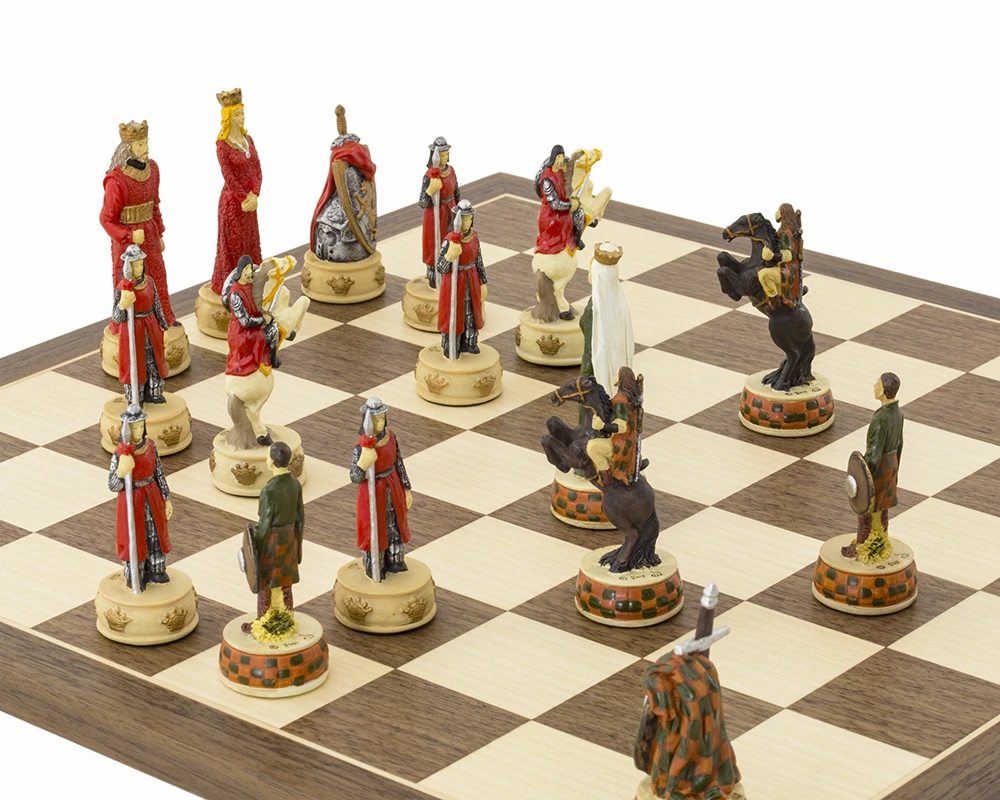 The England Vs Scotland Hand Painted Themed Chess Set By Italfama 5 The England Vs Scotland Hand Painted Themed Chess Set By Italfama - Image 5
