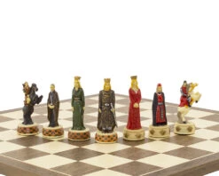 The England Vs Scotland Hand Painted Themed Chess Set By Italfama 12 The England Vs Scotland Hand Painted Themed Chess Set By Italfama -Chess Shop RCPB332 05
