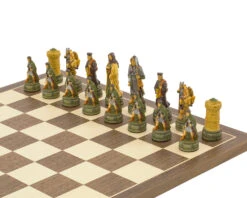 The Camelot Hand Painted Themed Chess Set By Italfama -Chess Shop RCPB333 03