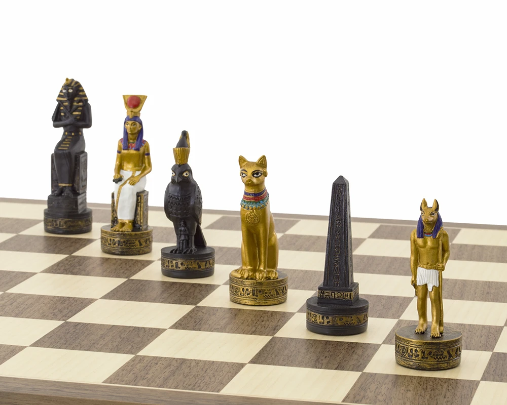 The Ancient Egypt Hand Painted Themed Chess Set By Italfama 7 The Ancient Egypt Hand Painted Themed Chess Set By Italfama - Image 7
