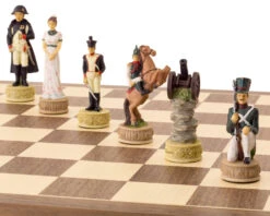The Napoleon Vs Russians Hand Painted Themed Chess Set By Italfama -Chess Shop RCPB338 07