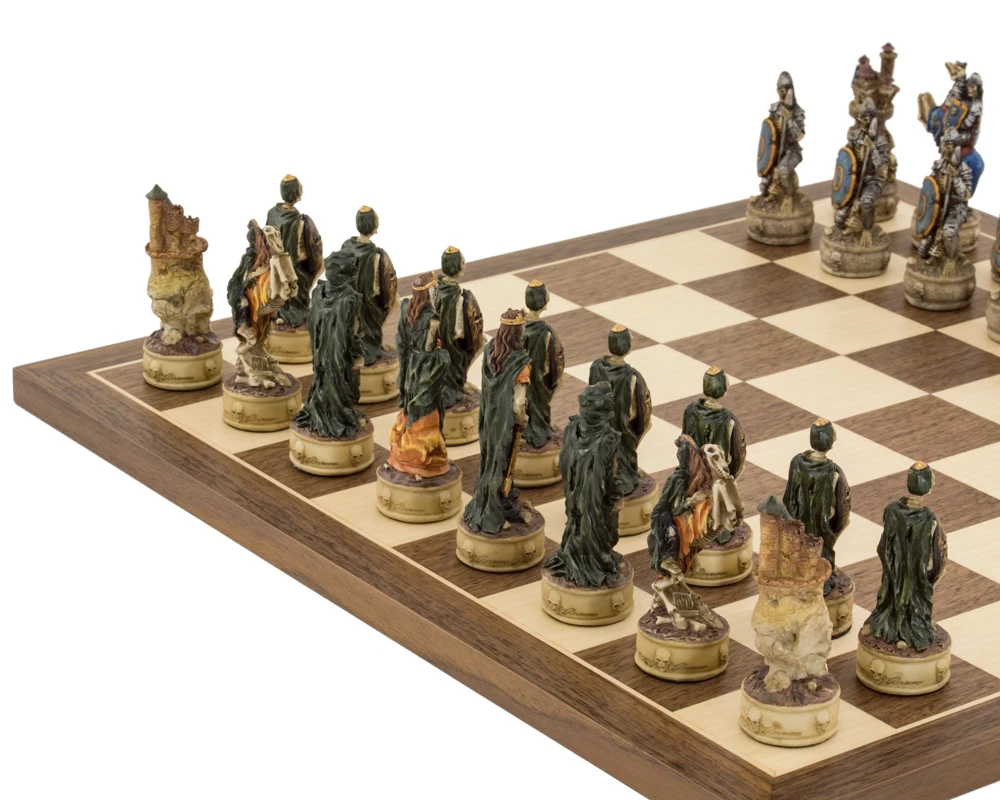 The Zombie Hand Painted Themed Chess Set By Italfama 3 The Zombie Hand Painted Themed Chess Set By Italfama - Image 3
