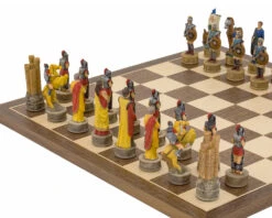 The Battle Of Troy Hand Painted Themed Chess Set By Italfama 9 The Battle Of Troy Hand Painted Themed Chess Set By Italfama -Chess Shop RCPB351 02