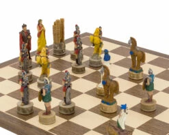 The Battle Of Troy Hand Painted Themed Chess Set By Italfama 11 The Battle Of Troy Hand Painted Themed Chess Set By Italfama -Chess Shop RCPB351 04