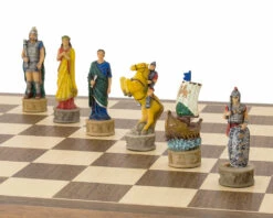 The Battle Of Troy Hand Painted Themed Chess Set By Italfama 13 The Battle Of Troy Hand Painted Themed Chess Set By Italfama -Chess Shop RCPB351 06