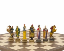 The Hungarians Vs Turkish Hand Painted Themed Chess Set By Italfama -Chess Shop RCPB362 05