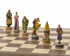 The Hungarians Vs Turkish Hand Painted Themed Chess Set By Italfama -Chess Shop RCPB362 06