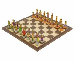The Zodiac Hand Painted Italian Themed Chess Set By Italfama