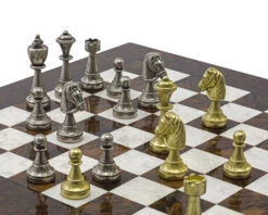 The Finnesburg And Dark Walnut Luxury Chess Set -Chess Shop RCPB367 04